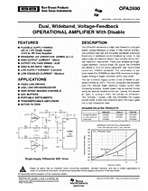 DataSheet OPA2690 pdf